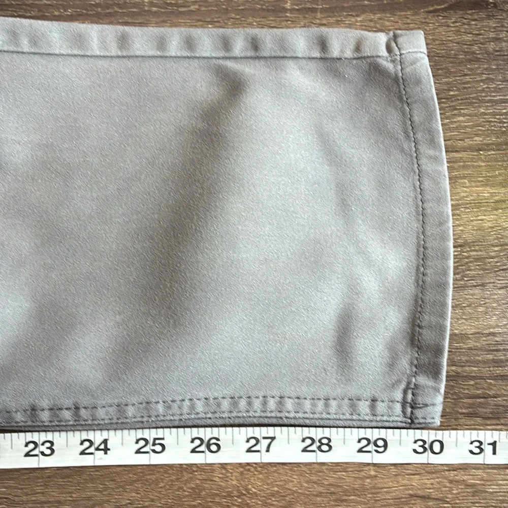 Iron Co. Straight Leg Jeans Men's 36x30 Gray Flat Front 5-Pocket Work/Yard Jeans